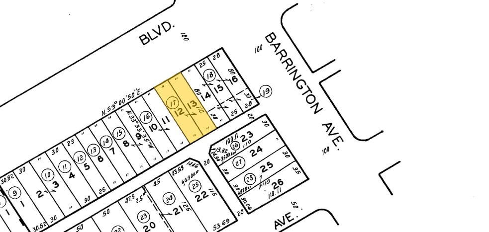 11714-11720 W Pico Blvd, Los Angeles, CA for sale - Plat Map - Image 3 of 46