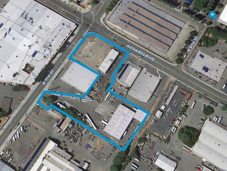 Richards Blvd Redevelopment Opportunity Sacramento, CA for Sale