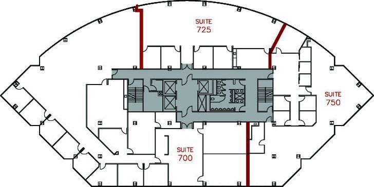 9255 Towne Centre Dr, San Diego, CA for lease Floor Plan- Image 1 of 1