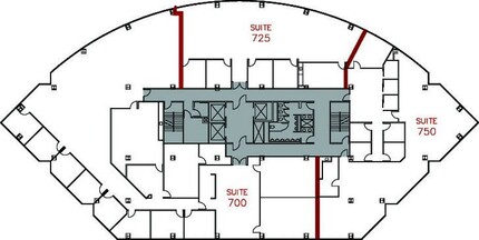 9255 Towne Centre Dr, San Diego, CA for lease Floor Plan- Image 1 of 1