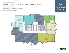 801 K St, Sacramento, CA for lease Floor Plan- Image 2 of 2