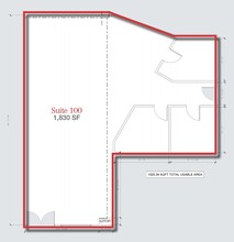 1030 Saint Georges Ave, Avenel, NJ for lease Floor Plan- Image 2 of 2