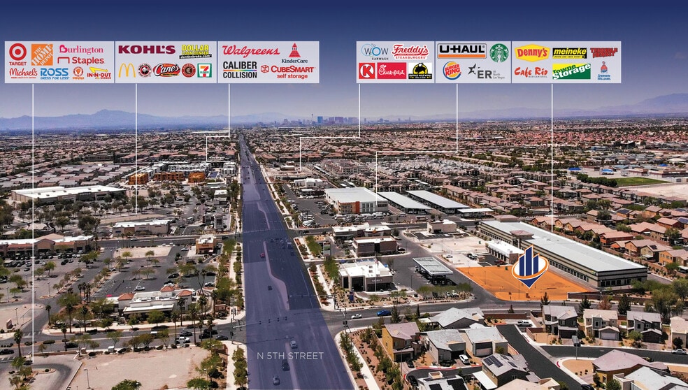 NWC Deer Springs, North Las Vegas, NV for lease - Building Photo - Image 3 of 6