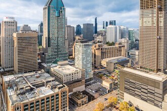 950 Rue Saint-Antoine O, Montréal, QC - AERIAL map view