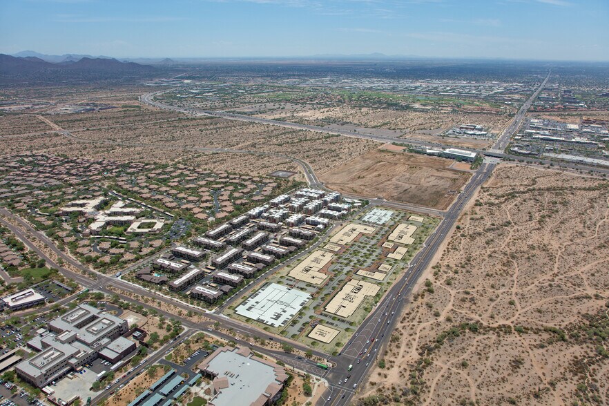 NWC of  Legacy & 73rd St, Scottsdale, AZ for sale - Aerial - Image 2 of 5
