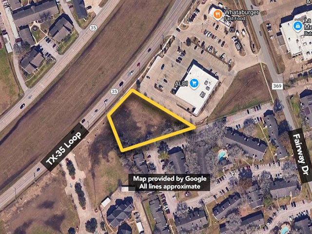 Hwy 35 & Fairway Dr, Alvin, TX for sale - Building Photo - Image 2 of 3