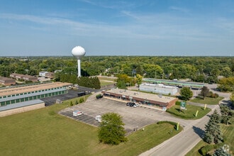 100-110 Light Rd, Oswego, IL - AERIAL  map view - Image1