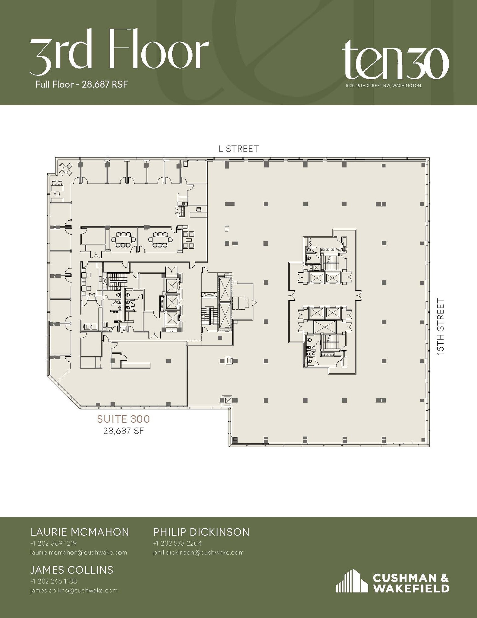 1030 15th St NW, Washington, DC for lease Floor Plan- Image 1 of 1