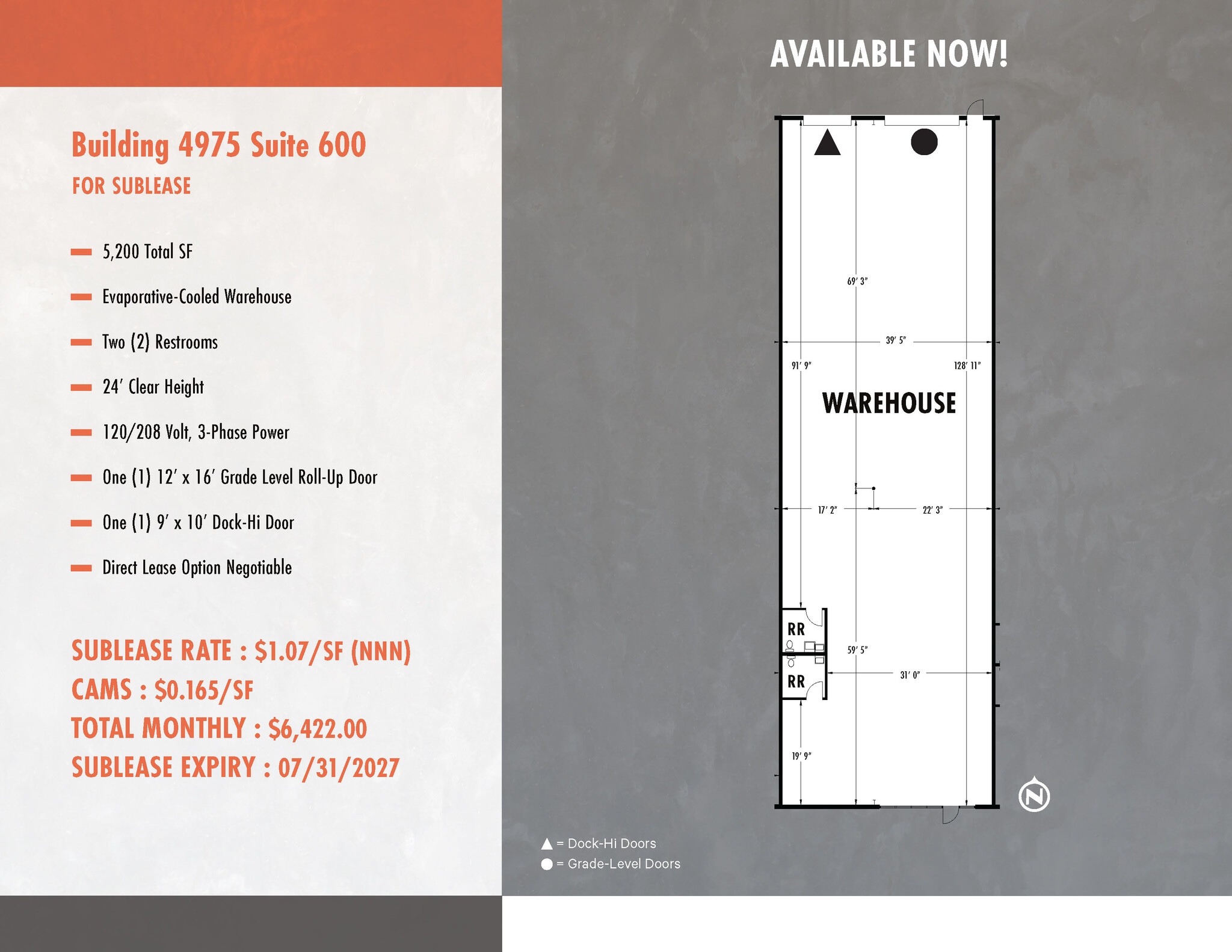 4915 Steptoe St, Las Vegas, NV for lease Floor Plan- Image 1 of 1