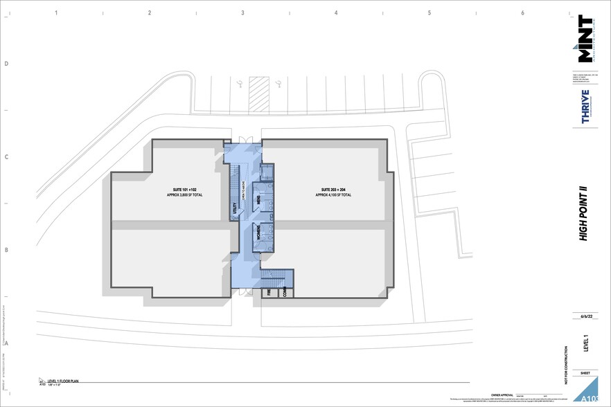 14658 S Bangerter Pky, Draper, UT for lease - Floor Plan - Image 2 of 3