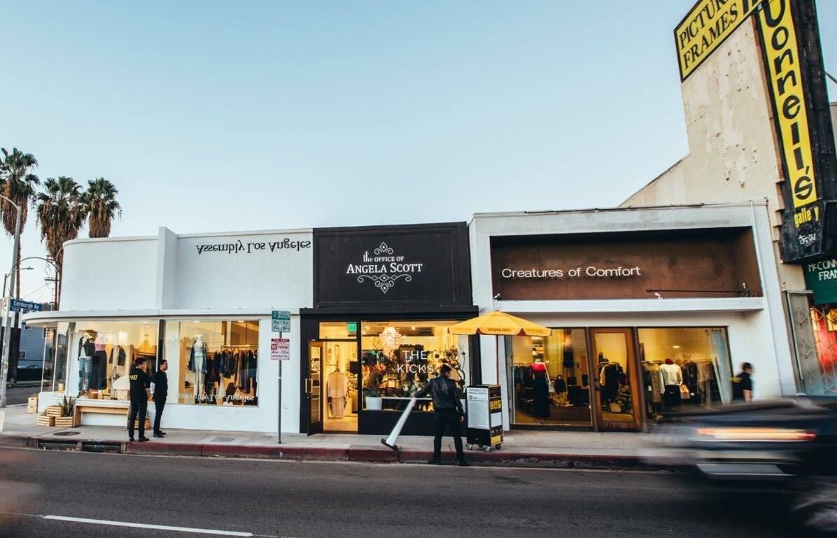 7975 7977 Melrose Ave Los Angeles Ca 90046 Retail Space For