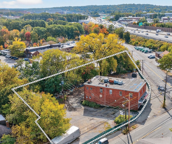 50 Central Ave, Needham, MA for sale - Aerial - Image 3 of 5