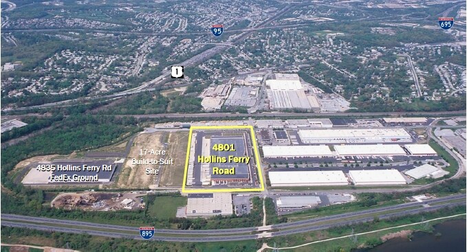 4801 Hollins Ferry Rd, Halethorpe, MD for lease Building Photo- Image 1 of 3