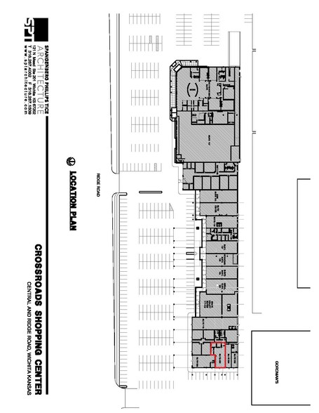 7011 W Central Ave, Wichita, KS for lease - Site Plan - Image 2 of 6