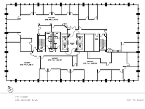 626 Wilshire Blvd, Los Angeles, CA for lease Floor Plan- Image 1 of 1