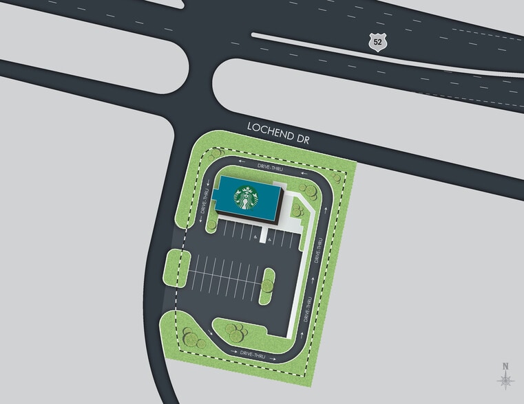 Starbucks, Darlington, SC for sale - Site Plan - Image 3 of 3