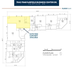 7042-7068 Fairfield Business Dr, Fairfield, OH for lease Floor Plan- Image 1 of 1