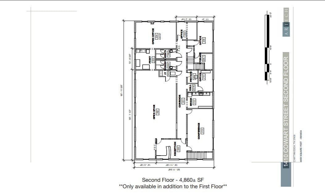 1410 Cowart St, Chattanooga, TN for sale Floor Plan- Image 1 of 10
