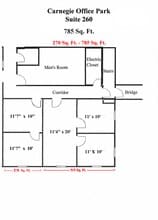 600 N Bell Ave, Carnegie, PA for lease Site Plan- Image 1 of 1