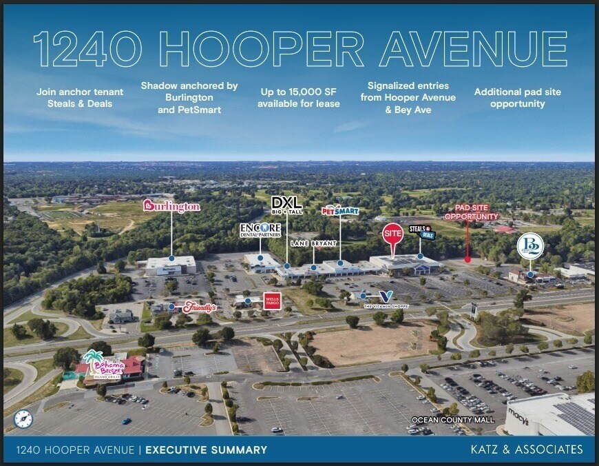 1240 Hooper Ave, Toms River, NJ for lease Building Photo- Image 1 of 2