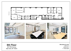 307 Fifth Ave, New York, NY for lease Floor Plan- Image 2 of 7