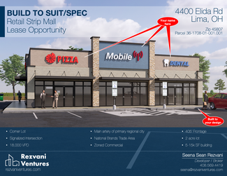 More details for 4400 Elida Rd, Lima, OH - Retail for Lease