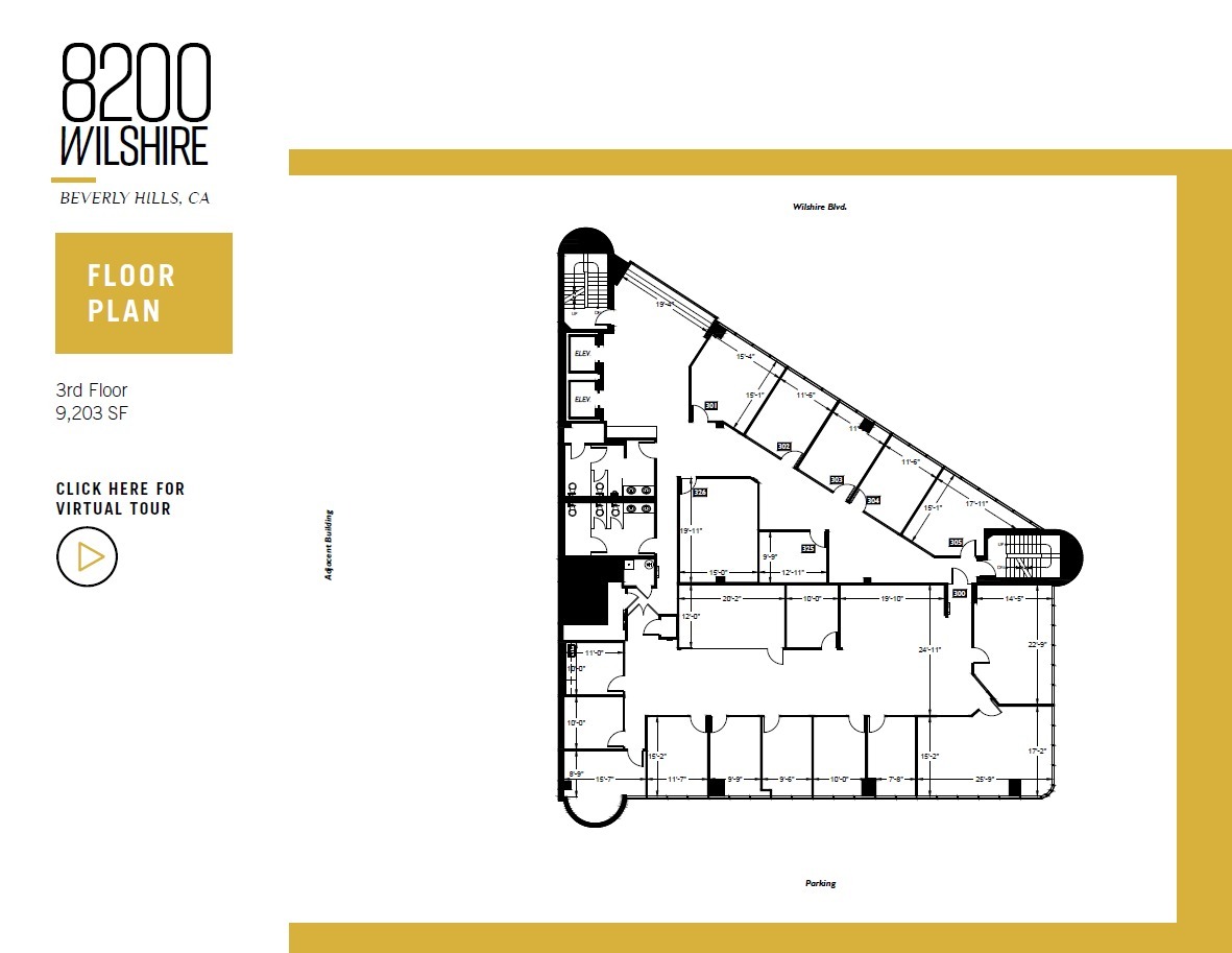 8200 Wilshire Blvd, Beverly Hills, CA for lease Floor Plan- Image 1 of 1