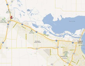 I-37 Frontage Rd, Corpus Christi, TX - AERIAL map view
