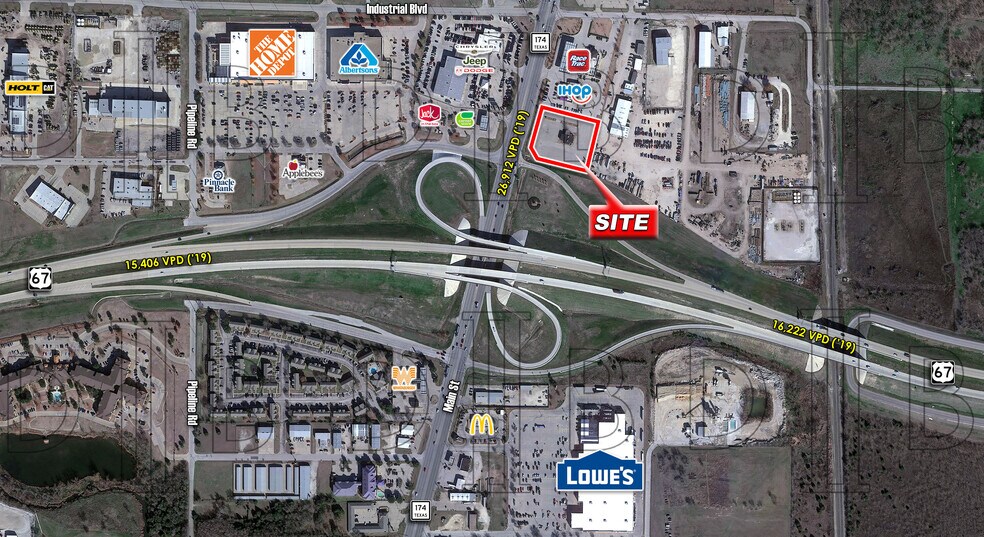 2230 N Main St, Cleburne, TX for sale - Aerial - Image 1 of 1