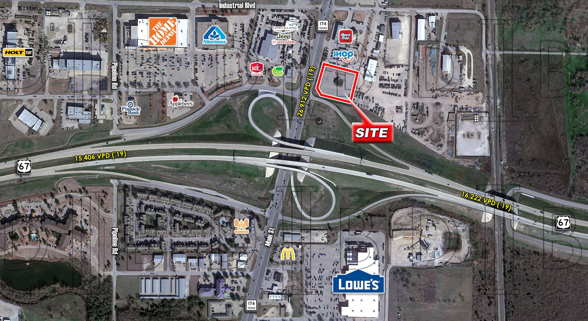 2230 N Main St, Cleburne, TX for sale Aerial- Image 1 of 1