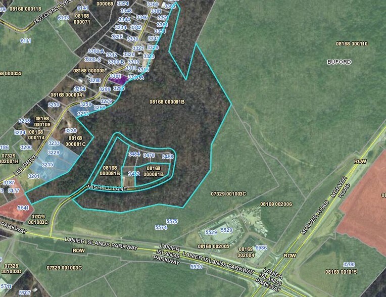 Mishell Ln, Buford, GA for sale - Plat Map - Image 1 of 1