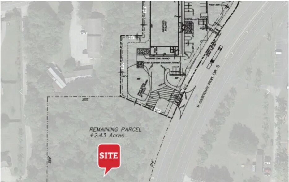 6205 Courtenay Pkwy, Merritt Island, FL for sale - Site Plan - Image 2 of 2