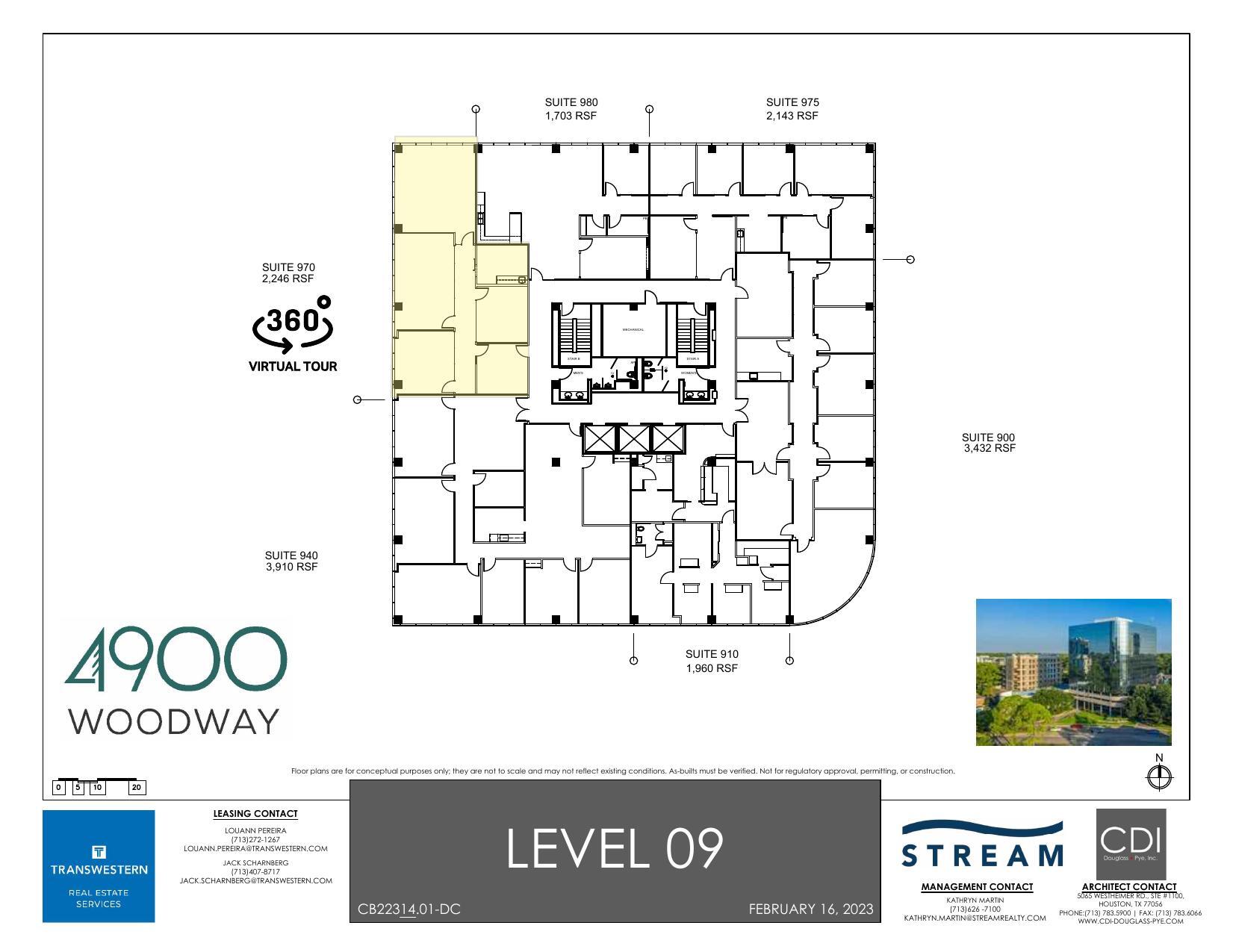 4900 Woodway Dr, Houston, TX for lease Floor Plan- Image 1 of 1