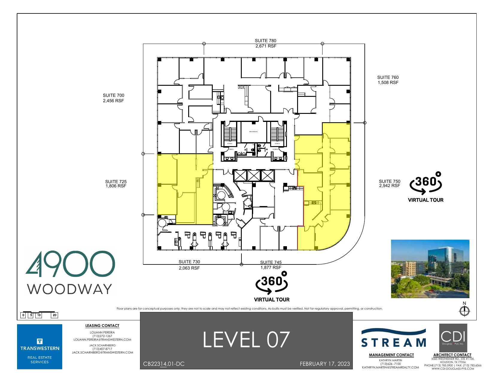 4900 Woodway Dr, Houston, TX for lease Floor Plan- Image 1 of 1