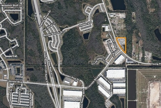 5371 Young Pine Rd, Orlando, FL - AERIAL map view