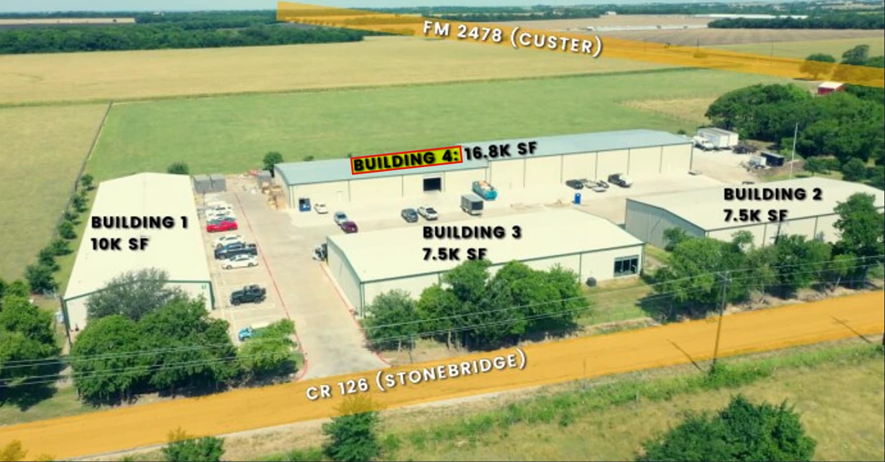 7706 Indoor Golf Way, Celina, TX for lease Aerial- Image 1 of 1