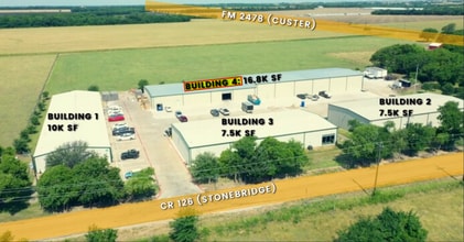 7706 Indoor Golf Way, Celina, TX for lease Aerial- Image 1 of 1