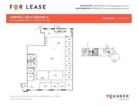 1322 Crestside Dr, Coppell, TX for lease Floor Plan- Image 1 of 2