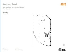 3900 Kilroy Airport Way, Long Beach, CA for lease Floor Plan- Image 1 of 1