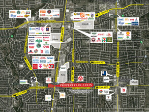 Hwy 377, Fort Worth, TX - aerial  map view - Image1