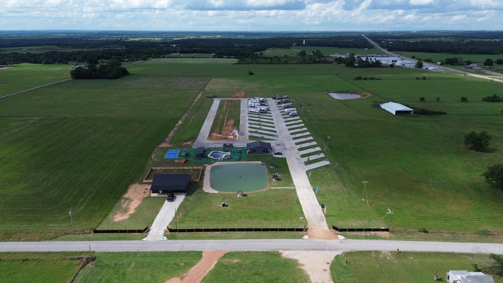 17578 Keeton Rd, Kingston, OK for sale Aerial- Image 1 of 12