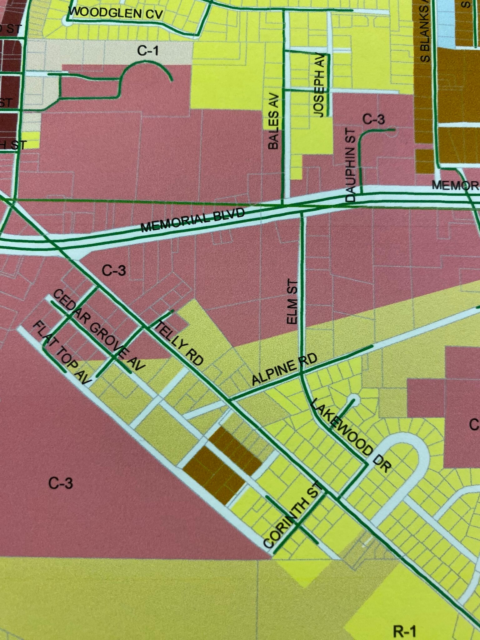 00 Elm Street, Picayune, MS for sale Plat Map- Image 1 of 7