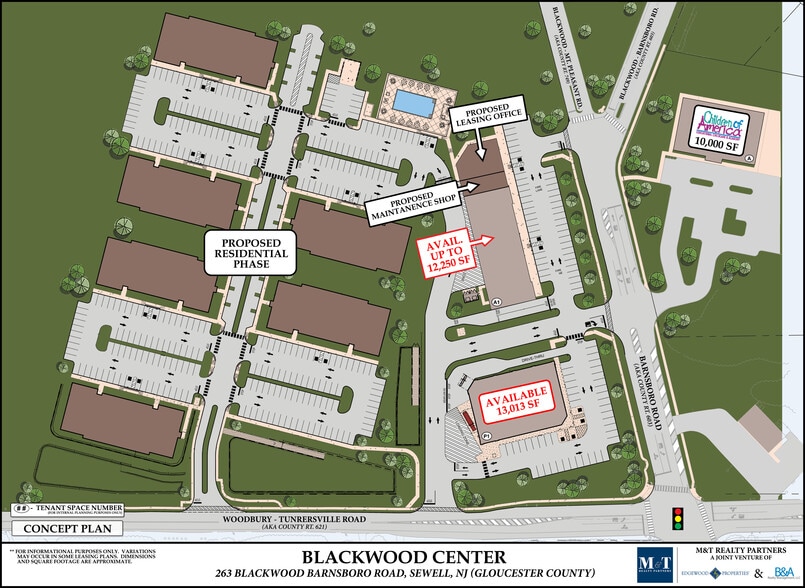 263 Blackwood Barnsboro Rd, Sewell, NJ for lease - Site Plan - Image 2 of 2