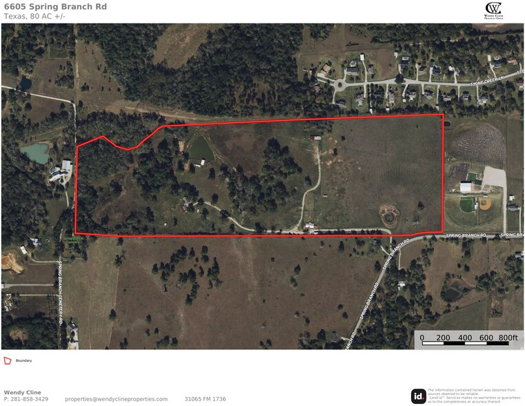 6605 Spring Branch Rd, Montgomery, TX for sale - Building Photo - Image 2 of 11