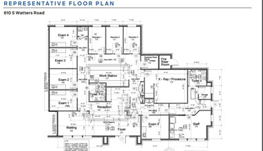 610 S Watters Rd, Allen, TX for lease Floor Plan- Image 1 of 1