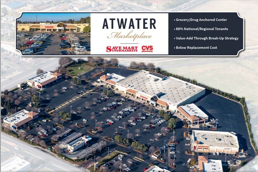 Atwater Marketplace Atwater, CA for Sale