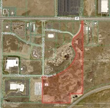 1803 S Campus Rd, Spokane, WA - AERIAL  map view