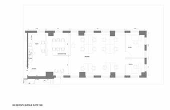 450 7th Ave, New York, NY for lease Floor Plan- Image 2 of 2