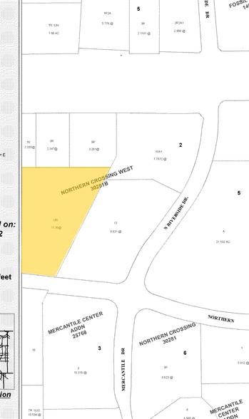 2951 Northern Cross Blvd, Fort Worth, TX for lease - Plat Map - Image 2 of 8