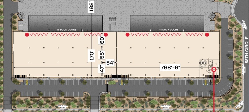 5710 E McDowell Rd, Mesa, AZ for lease Site Plan- Image 1 of 1